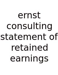 Ernst Consulting Statement Of Retained Earnings