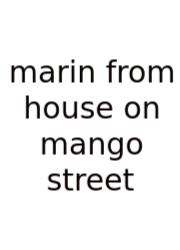 Marin From House On Mango Street